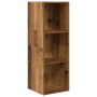 Conjunto de mueble de TV 4 pcs Madera antigua