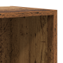 Conjunto de mueble de TV 4 pcs Madera antigua