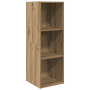 Conjunto de mueble de TV con almacenamiento 4 pcs Roble artisan