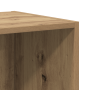 Conjunto de mueble de TV con almacenamiento 4 pcs Roble artisan