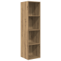 Conjunto de mueble de TV 4 pcs Roble artisan 37 x 37 x 142.5 cm
