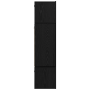 Conjunto de mueble de TV 6 pcs Roble negro 80 x 30 x 30 cm