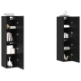 Conjunto de mueble de TV 4 pcs Roble negro 30.5 x 30 x 60 cm