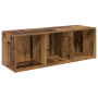 Gabinete de TV 4 pcs Madera envejecida 37 x 35 x 107.5 cm