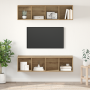 Conjunto de mueble de TV 2 pcs Roble artisan 37 x 37 x 142.5 cm