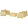 Garden furniture set 4 pieces impregnated solid pine wood by vidaXL, Garden sets - Ref: Foro24-3096637, Price: 643,30 €, Disc...
