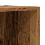 Mueble de TV de Pared 4 pcs Madera antigua 37 x 37 x 107.5 cm