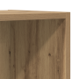 Mueble de TV de Pared 4 pcs Roble artisan 37 x 37 x 107.5 cm