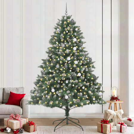 Árbol de Navidad artificial Verde 240 cm PVC