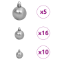 Árbol de Navidad artificial Verde 240 cm PVC