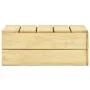 Gartenmöbel-Set 4-teilig aus imprägniertem massivem Kiefernholz von vidaXL, Gartensets - Ref: Foro24-3096637, Preis: 643,30 €...