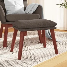 Reposapiés de tela color gris taupe 45x29,5x35 cm von vidaXL, Osmanen - Ref: Foro24-341466, Preis: 36,01 €, Rabatt: %