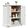Gabinete de Baño Blanco 68 x 34 x 80 cm Madera maciza de pino