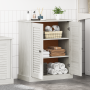 Gabinete de Baño Blanco 68 x 34 x 80 cm Madera maciza de pino