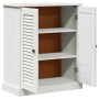 Gabinete de Baño Blanco 68 x 34 x 80 cm Madera maciza de pino