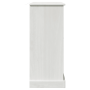 Gabinete de Baño Blanco 68 x 34 x 80 cm Madera maciza de pino