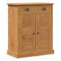 Gabinete de Baño con almacenamiento Marrón miel 68 x 34 x 80 cm
