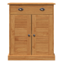 Gabinete de Baño con almacenamiento Marrón miel 68 x 34 x 80 cm