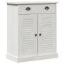 Gabinete de Baño Blanco 68 x 34 x 80 cm Madera maciza de pino