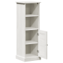 Gabinete de Baño Blanco 37 x 34 x 110 cm Madera maciza de pino