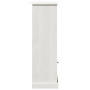 Gabinete de Baño Blanco 37 x 34 x 110 cm Madera maciza de pino