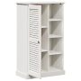 Gabinete de Baño Blanco 68 x 34 x 110 cm Madera maciza de pino