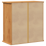 Armario de Baño Montado en la Pared Miel 67.5 x 34 x 71.5 cm
