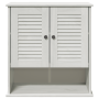 Armario de Baño Montado en la Pared Blanco 67.5 x 34 x 71.5 cm