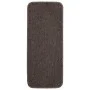 Alfombrillas de escalera 15 uds marrón rectangular 60x25 cm de vidaXL, Alfombrillas para escalones - Ref: Foro24-340400, Prec...