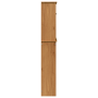 Armario para lavadora Marrón miel 72.5 x 27 x 161 cm