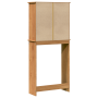 Armario para lavadora Marrón miel 72.5 x 27 x 161 cm