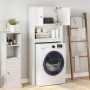Armario para lavadora con estante Blanco 72.5 x 27 x 161 cm