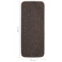 Stufenmatten 15 Stück braun rechteckig 60x25 cm von vidaXL, Treppenmatten - Ref: Foro24-340400, Preis: 45,68 €, Rabatt: %