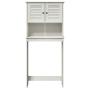 Armario para lavadora con estante Blanco 72.5 x 27 x 161 cm
