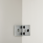 Armario para lavadora con estante Blanco 72.5 x 27 x 161 cm