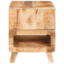 Mesas auxiliares Marrón 40 x 40 x 49 cm madera maciza de mango