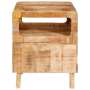Mesas auxiliares Marrón 40 x 40 x 49 cm madera maciza de mango