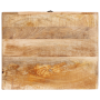 Mesas auxiliares Marrón 40 x 32 x 46 cm madera maciza de mango