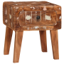 Mesas auxiliares con cajón Multicolor madera maciza reciclada