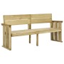 Impregnated pine wood garden bench 172 cm by vidaXL, garden benches - Ref: Foro24-318408, Price: 99,11 €, Discount: %