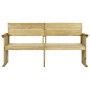 Impregnated pine wood garden bench 172 cm by vidaXL, garden benches - Ref: Foro24-318408, Price: 99,11 €, Discount: %