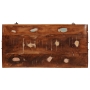 Caja de Almacenamiento 70 x 35 x 40 cm madera maciza reciclada