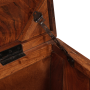 Caja de Almacenamiento 70 x 35 x 40 cm madera maciza reciclada