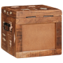 Caja de Almacenamiento Multicolor madera maciza reciclada