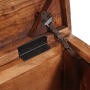 Caja de Almacenamiento Multicolor madera maciza reciclada