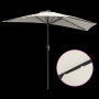 Parasol de jardín Arena 294 x 150 x 223 cm tela
