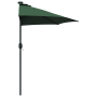 Parasol de jardín Verde 294 x 150 x 223 cm tela