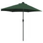 Parasol de jardín Verde 294 x 150 x 223 cm tela