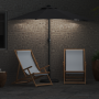 Parasol de jardín Antracita 294 x 150 x 223 cm tela