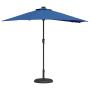 Parasol de jardín Azul 294 x 150 x 223 cm tela